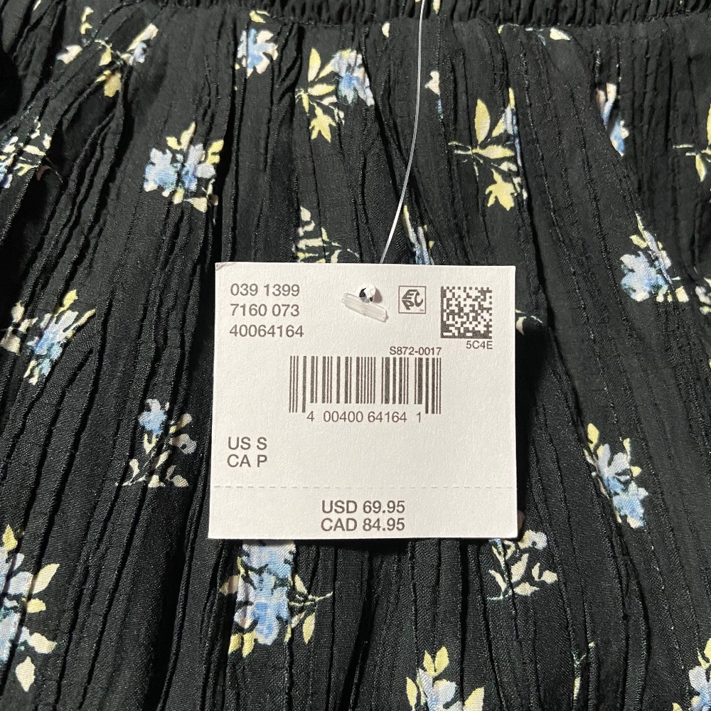 American Eagle Floral Open Back Corset Midi Dress - Picture 7 of 7